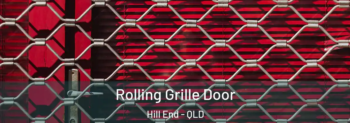  Rolling Grille Door Hill End - QLD