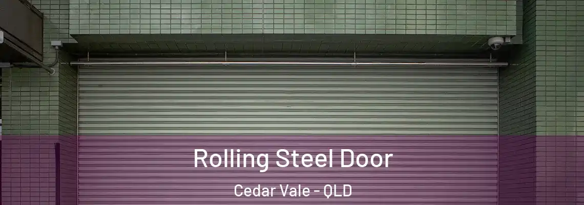 Rolling Steel Door Cedar Vale - QLD